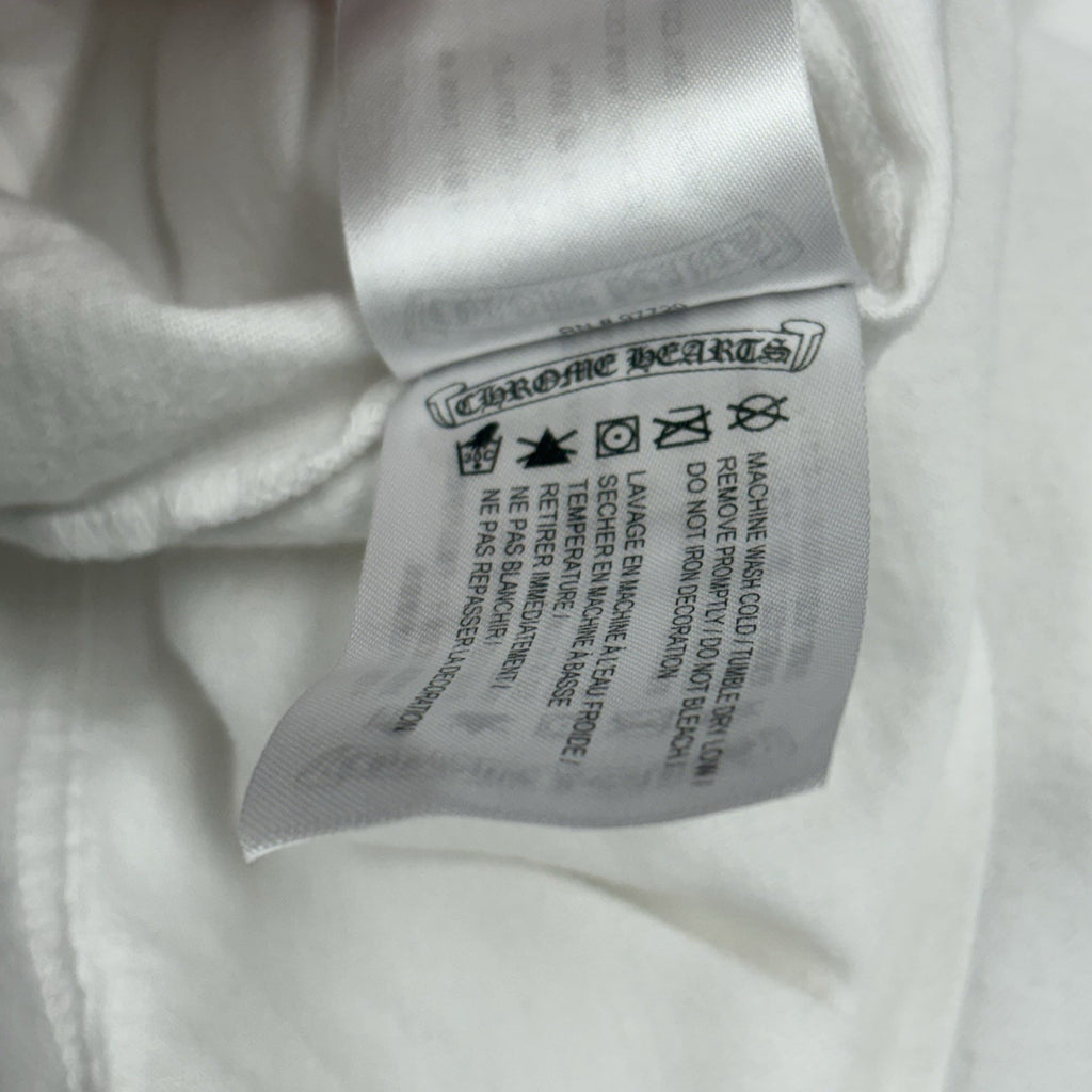 Size Large - Chrome Hearts Boost Long Sleeve T-Shirt ' White ' | GREAT COND!