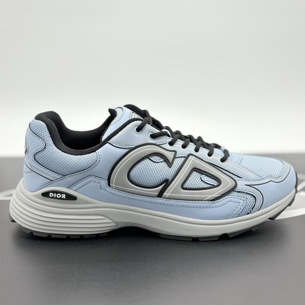 Size 46 (13 US) Dior B30 Reflective Sneaker ' Blue Gray ' | ONLY WORN ONCE!