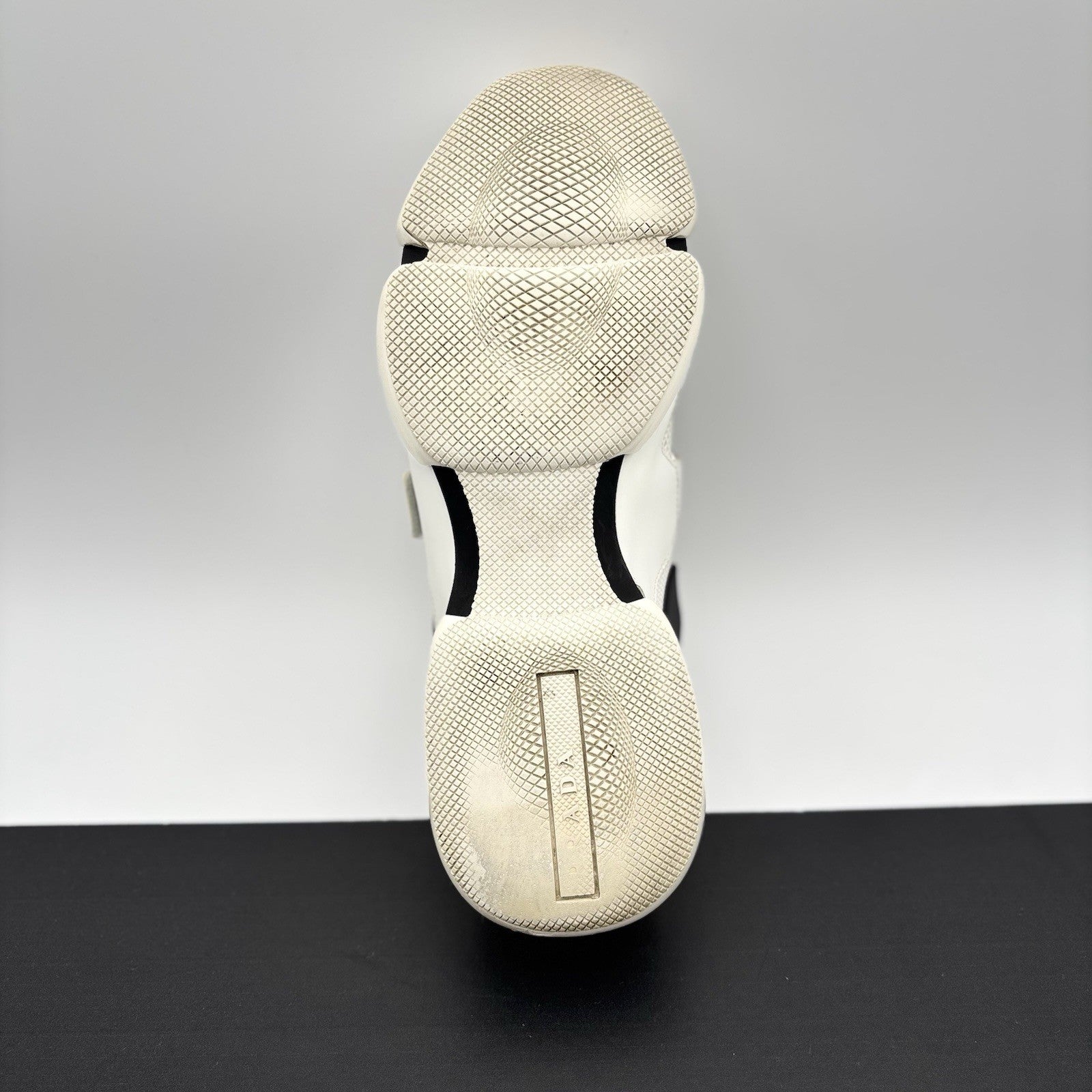 Size 6.5 UK (7.5 US) - Prada Cloudbust Sneaker ' White Black ' | GOOD CONDITION!