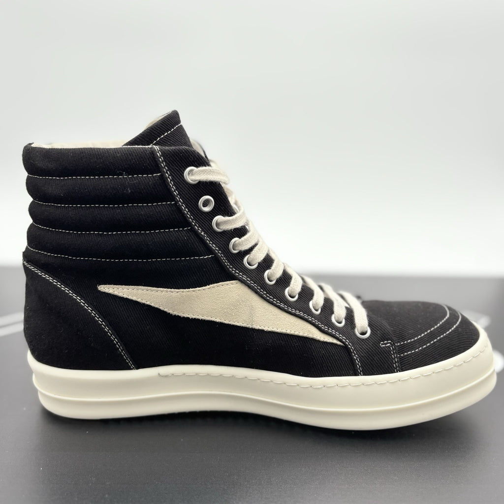Size 43 (10 US) Rick Owens DRKSHDW Black Hollywood High Vintage | CLEAN!