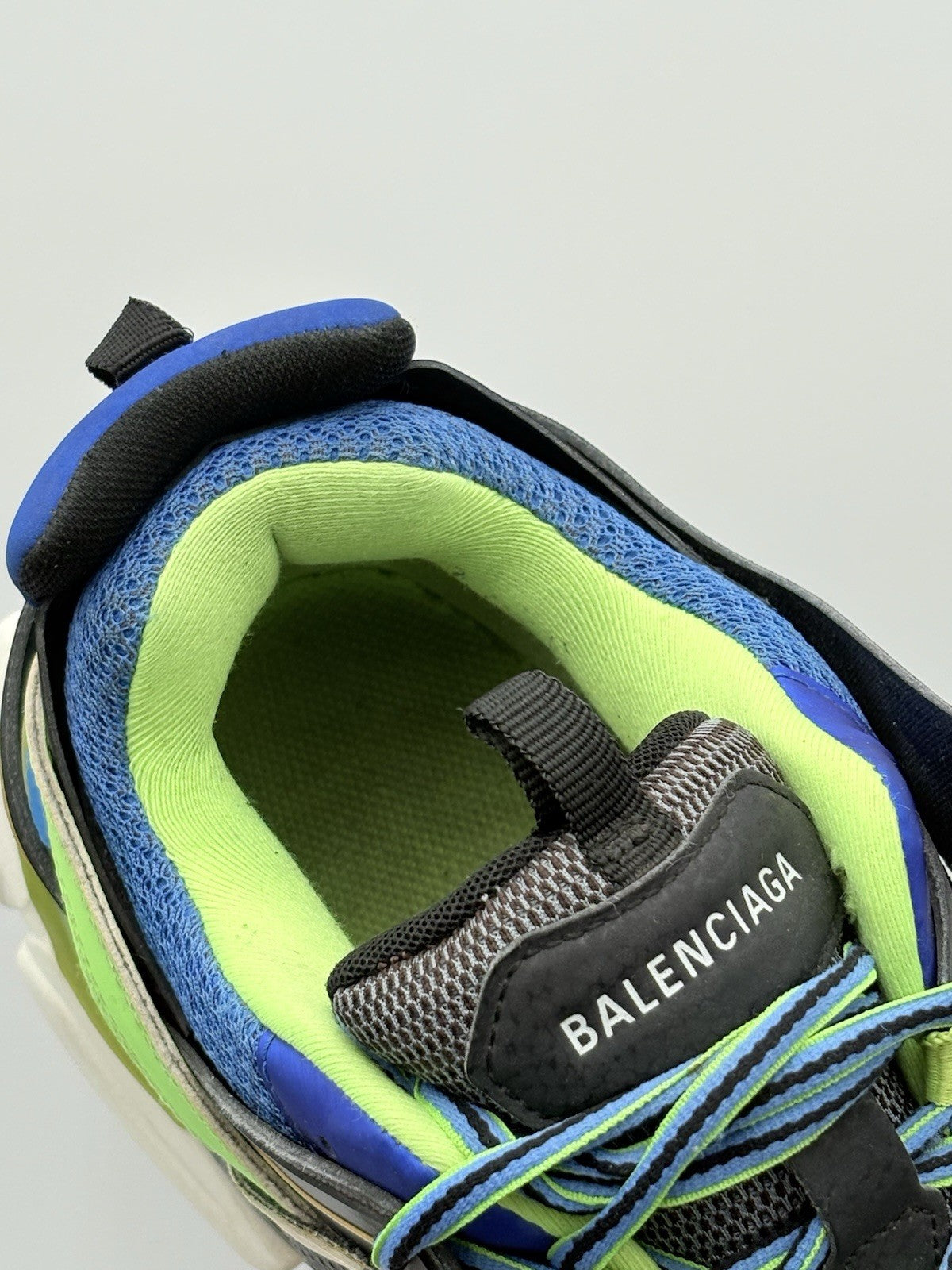 Size 45 (12 US) - Balenciaga Track ' Black Green Blue Gold ' | GREAT CONDITION!