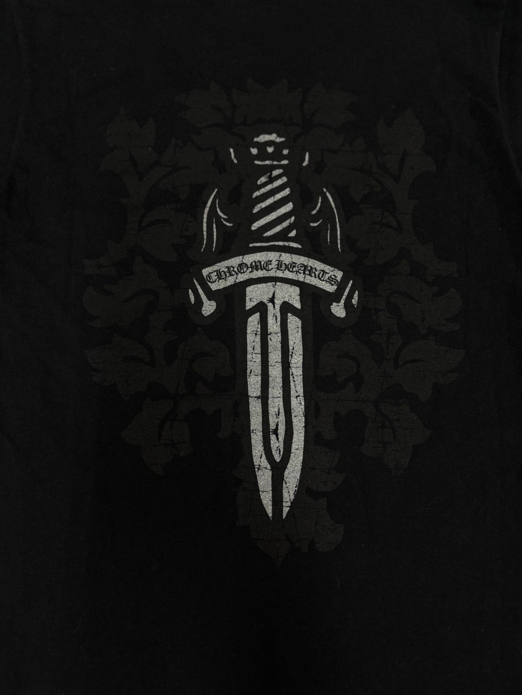 Size Small - Chrome Hearts Dagger Motif T-Shirt ' Black ' | GOOD CONDITION!