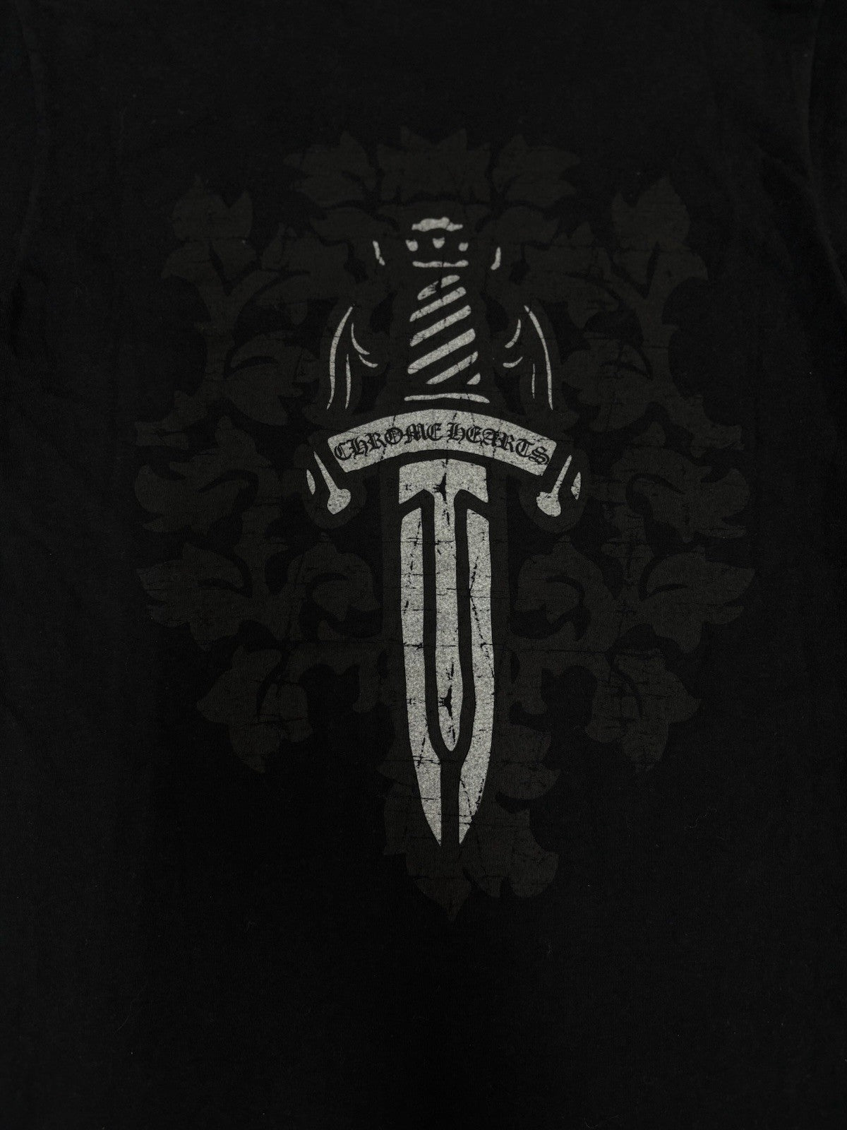 Size Small - Chrome Hearts Dagger Motif T-Shirt ' Black ' | GOOD CONDITION!