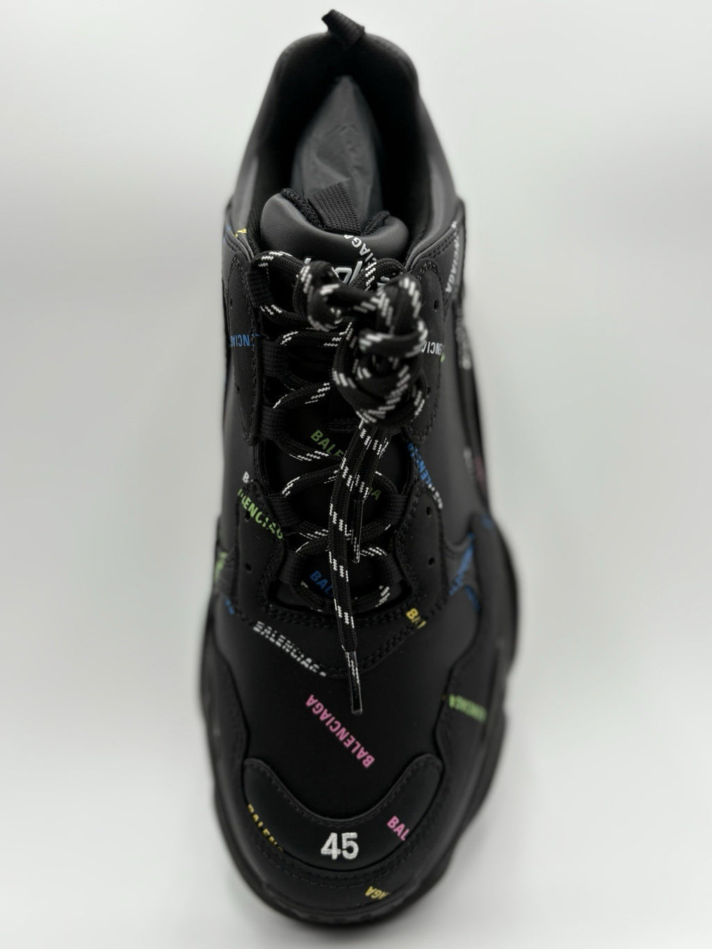 Size 45 (12 US) - Balenciaga Triple S ' All Over Logo ' | BRAND NEW!