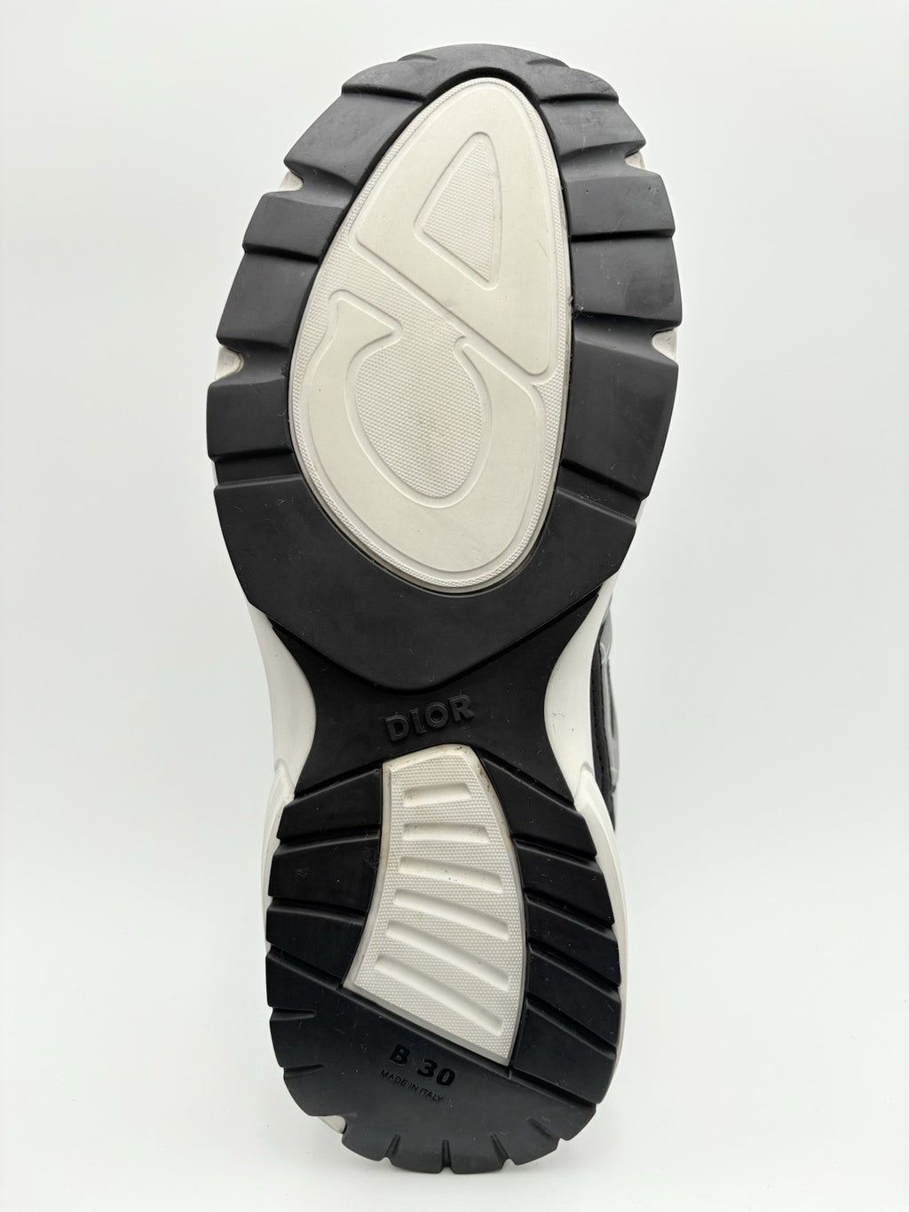 Size 42 (9 US) - Dior B30 Reflective Sneaker ' Blue Grey Black ' | SUPER CLEAN!
