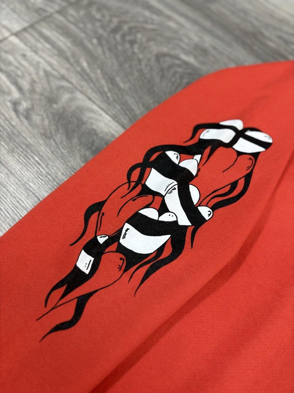 Size Medium - Chrome Hearts Matty Boy Sadistic Lipstick Crewneck ' Red ' | NEW!