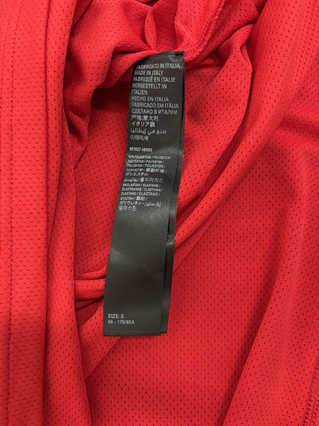 Size S - Balenciaga Oversized Swimwear Tee Red | BRAND NEW
