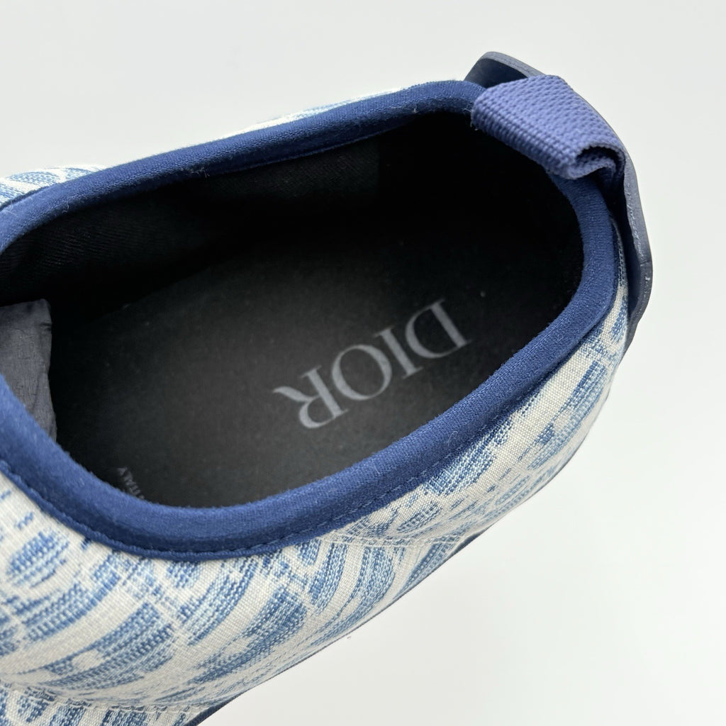 Size 42 (9 US) - Dior Snow ' Quilted Puffer Oblique Slipper - Blue ' | EXCELLENT