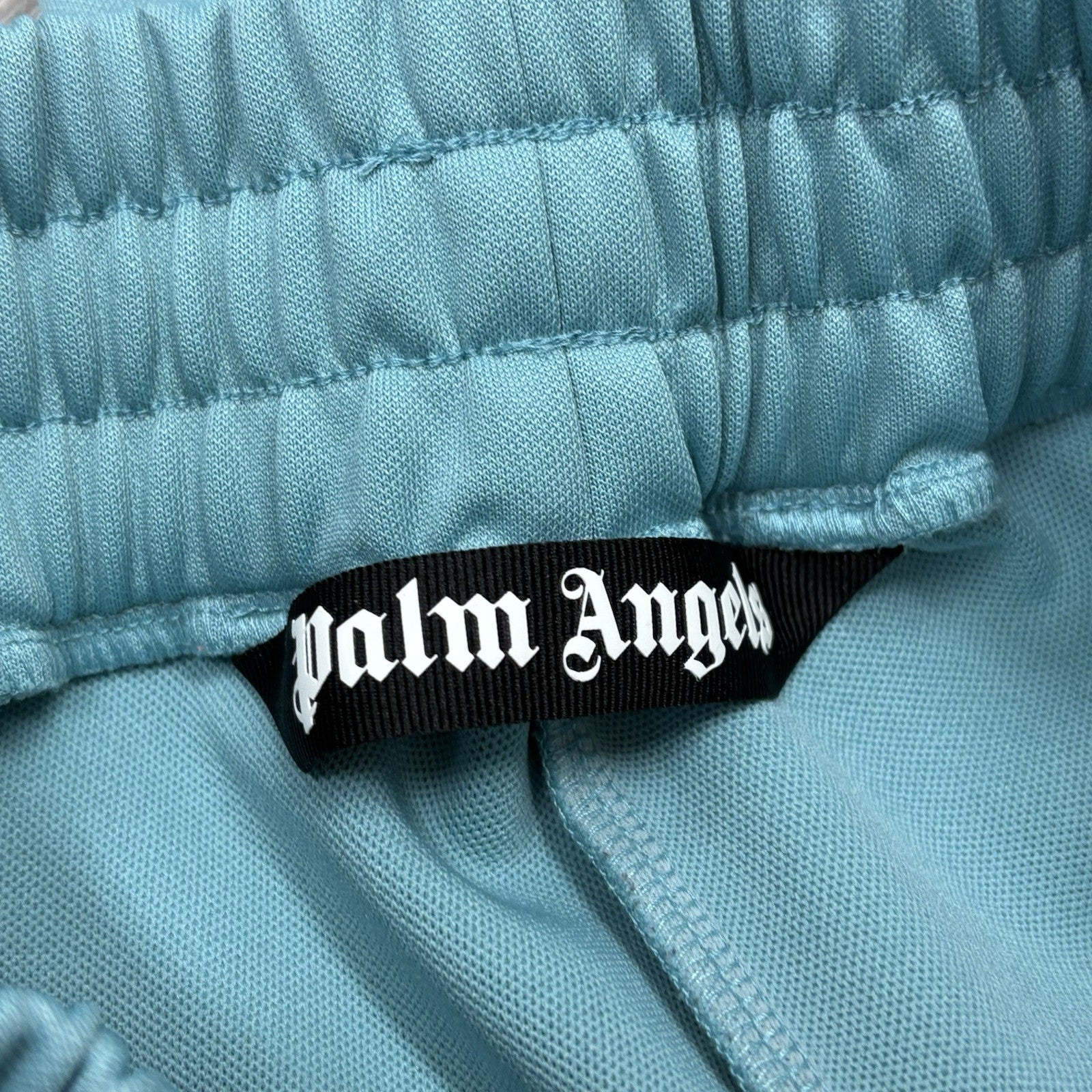 Size Small - Palm Angels Classic Track Pants ' Light Blue Off White '