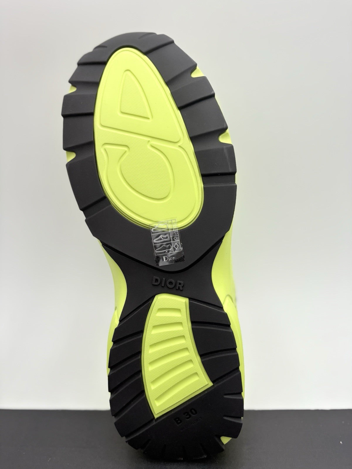 Size 43 (10 US) - Dior B30 Reflective CD30 ' Yellow ' | BRAND NEW!