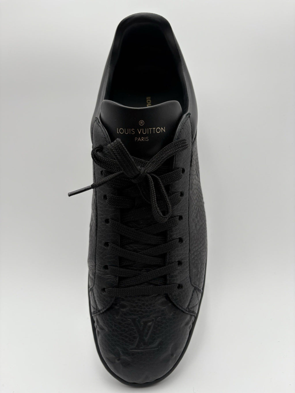 Size 9 LV (10-10.5 US) Louis Vuitton Luxembourg Monogram ' Black ' | WORN ONCE!