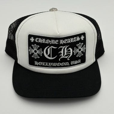 Hollywood Exclusive Trucker Hat White Black