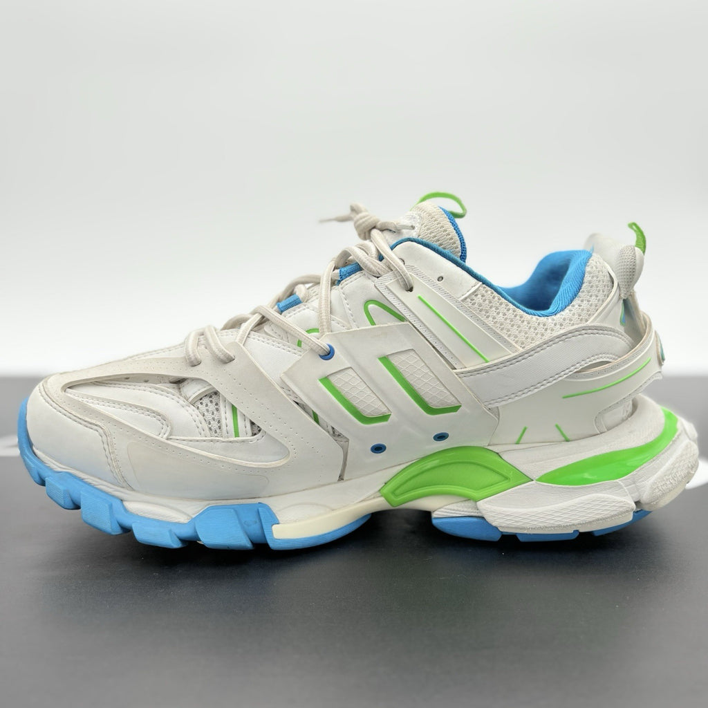 Size 43 (10 US) - Balenciaga Track ' White Blue Green ' | GREAT CONDITION!