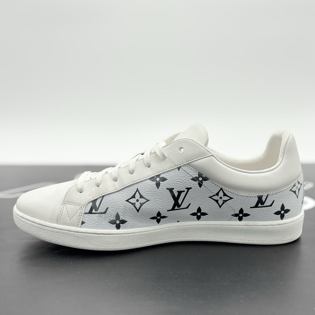 Size 9 LV (10-10.5 US) Louis Vuitton Monogram Luxembourg ' White ' | GOOD COND!