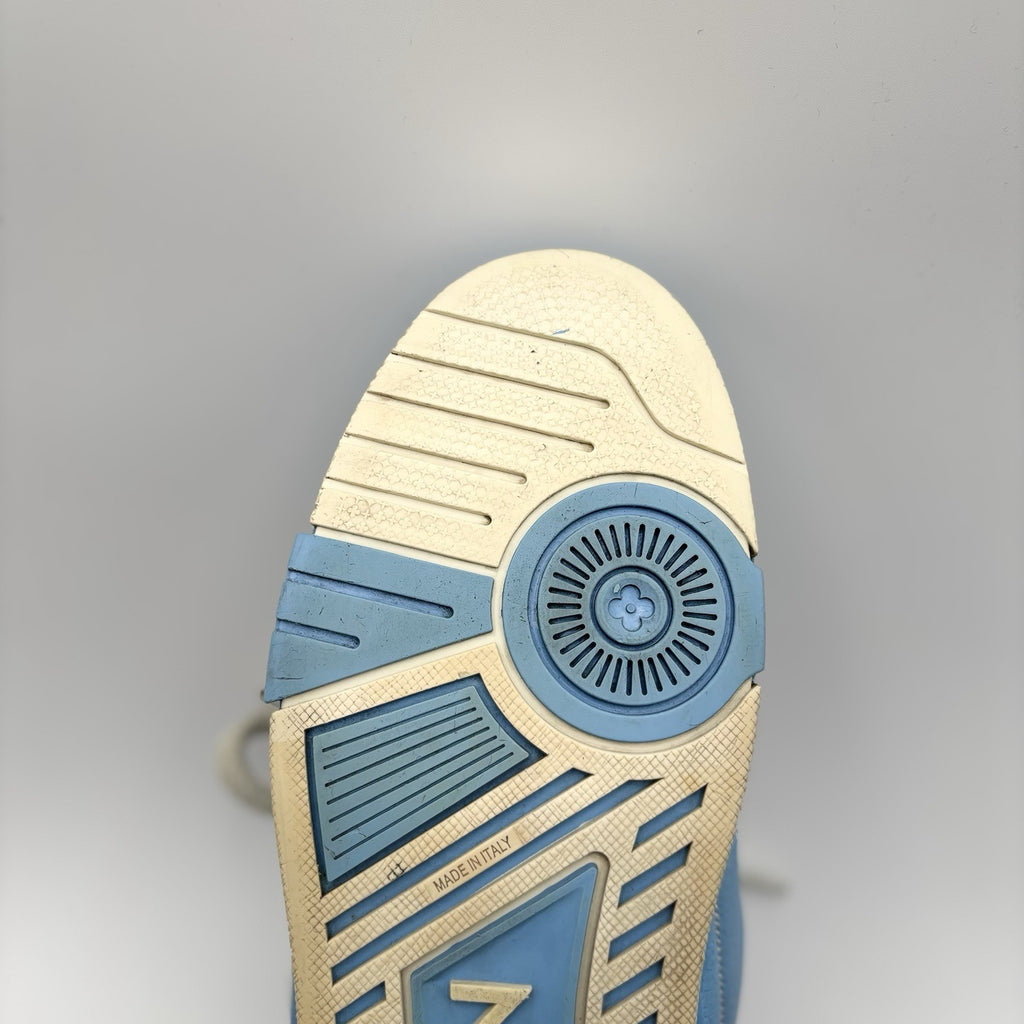 Size 9.5 LV (10.5-11 US) Louis Vuitton Skate ' Sky Blue ' | GOOD CONDITION!