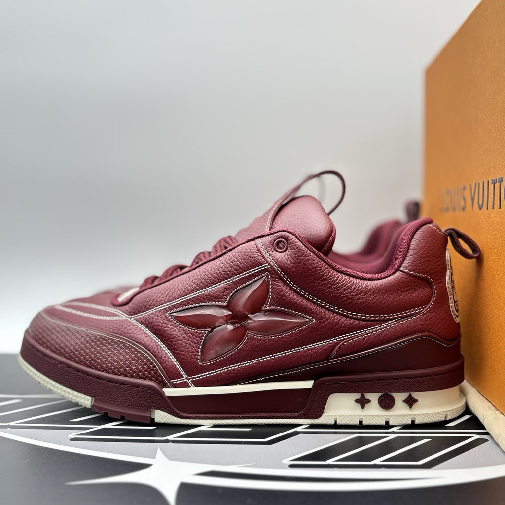 Size 13 LV (14-14.5 US) Louis Vuitton Skate ' Bordeaux Red ' | GREAT CONDITION!