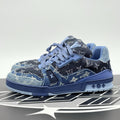 Size 8 LV (9-9.5 US) Louis Vuitton Trainer ' Monogram Blue Denim ' | SUPER CLEAN