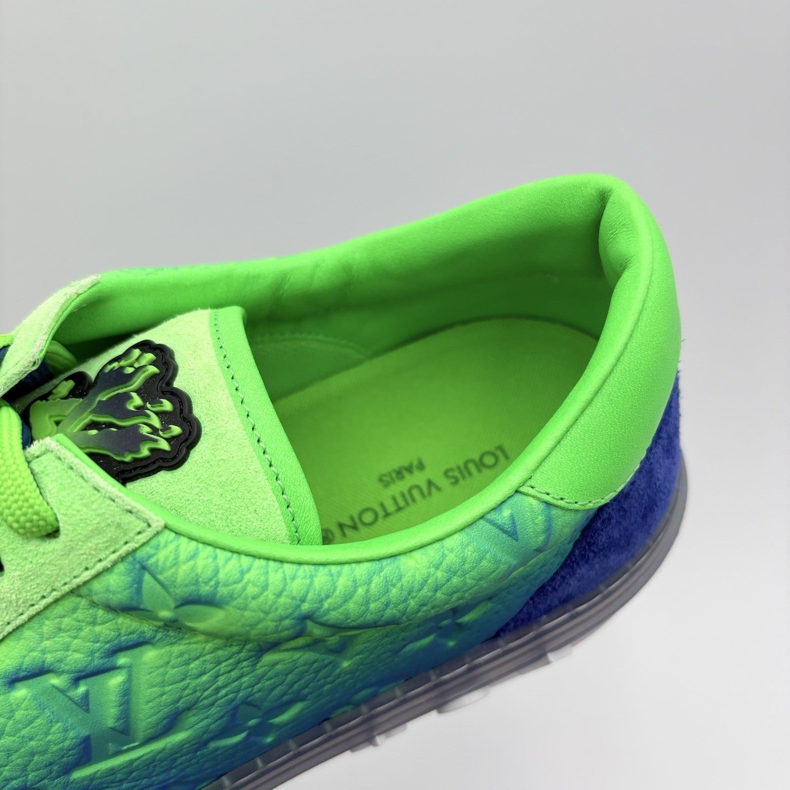 Size 9 LV (10-10.5 US) Louis Vuitton Ollie Richelieu ' Green ' | BRAND NEW!