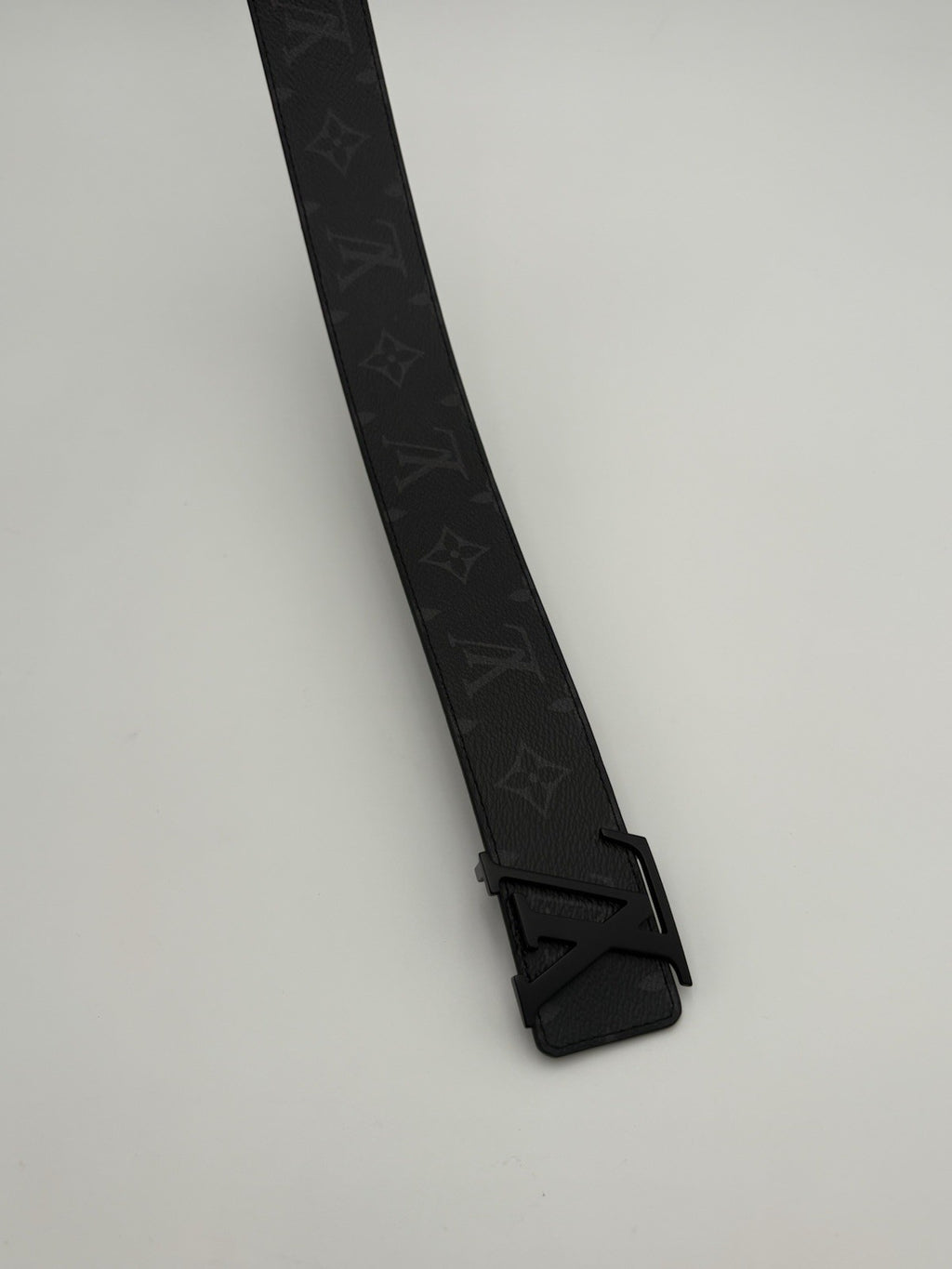 Louis Vuitton Monogram Eclipse Matte Black Belt | BRAND NEW!