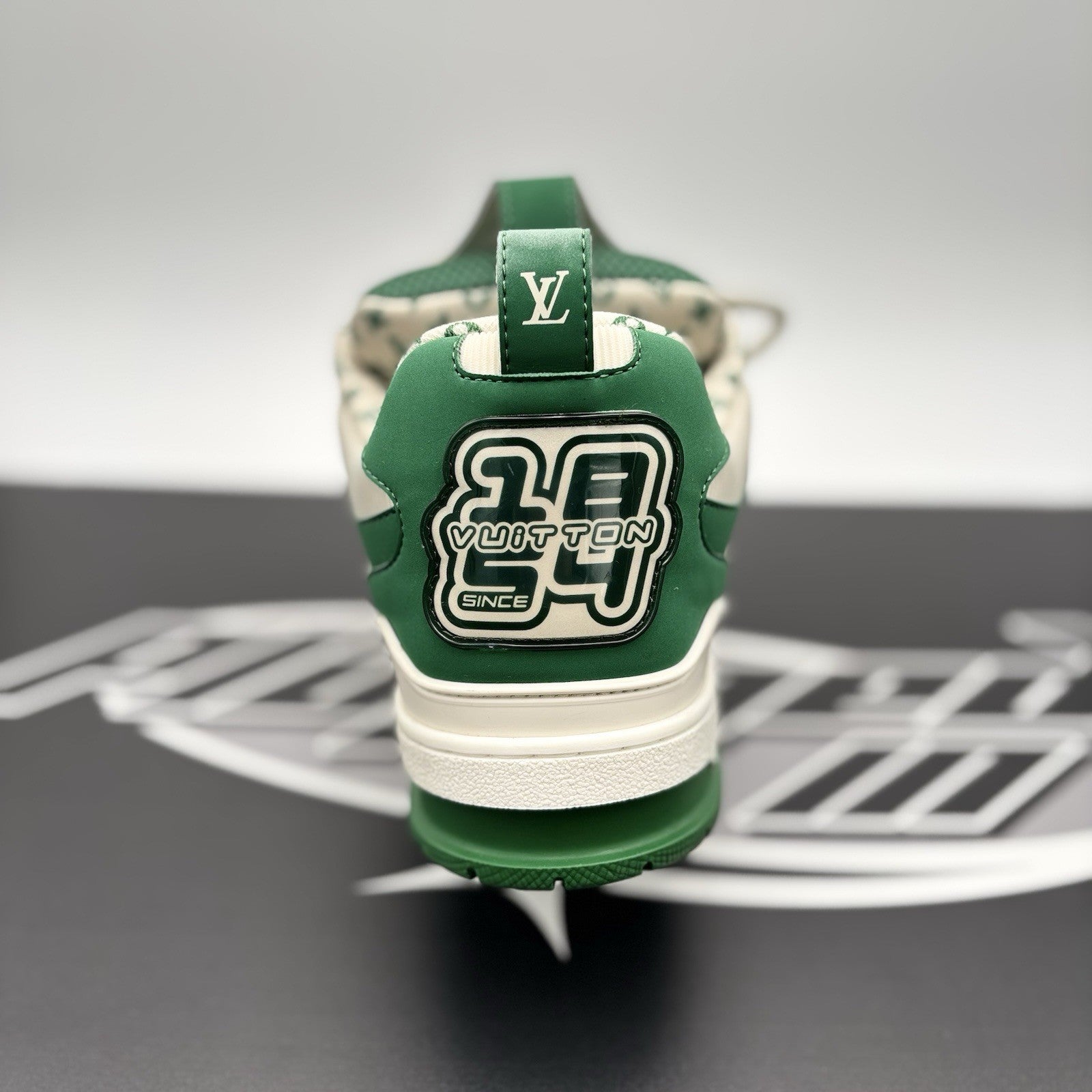 Size 9 LV (10-10.5 US) Louis Vuitton Skate ' Green, White ' | GREAT CONDITION!