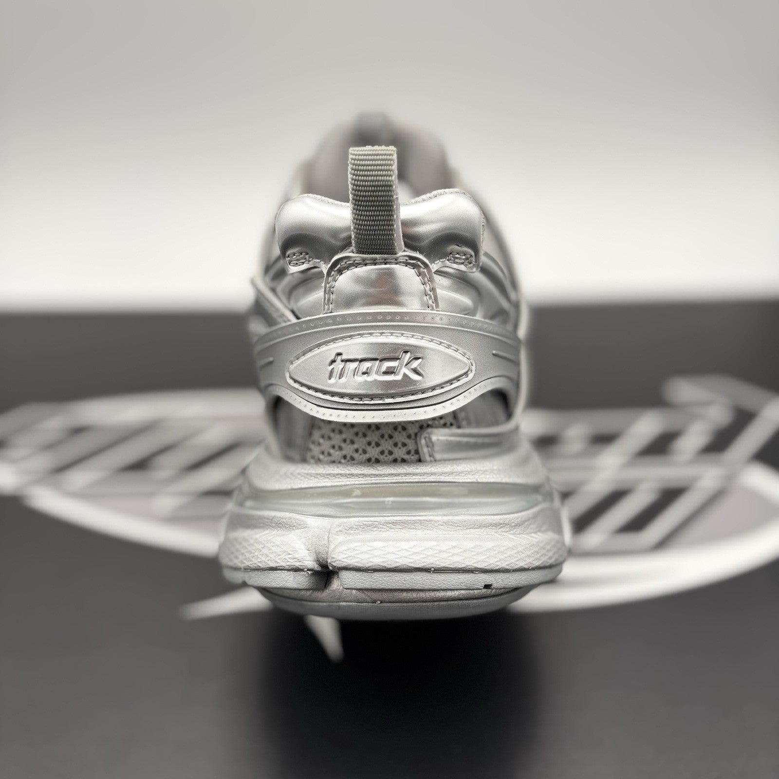 Size 42 EU (9 US) - Balenciaga Track ' Triple Silver ' | BRAND NEW!