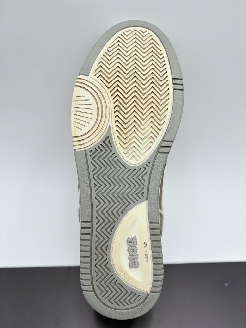 Size 45 (12 US) - Dior B27 Low Dior ' Olive White ' | GREAT CONDITION!