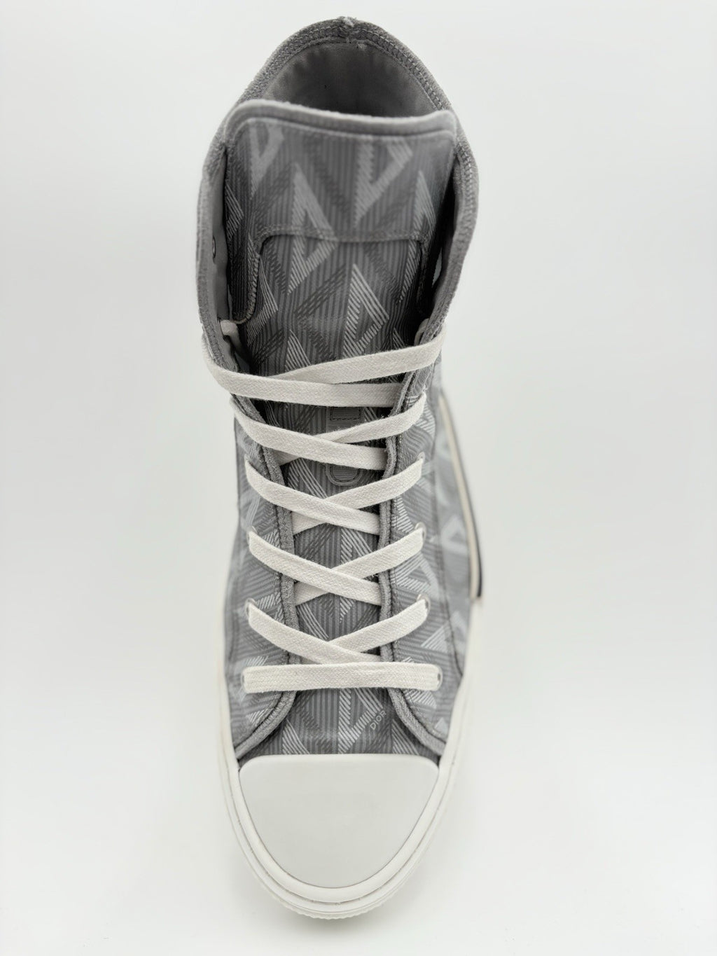 Size 45 (12 US) - Dior B23 High CD Diamond ' Grey White ' | GOOD CONDITION!