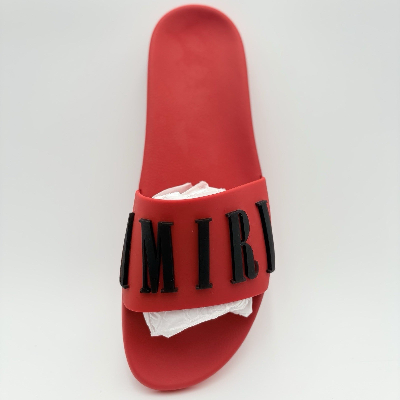 Size 45 - Amiri Logo Slides ' Red ' | BRAND NEW!