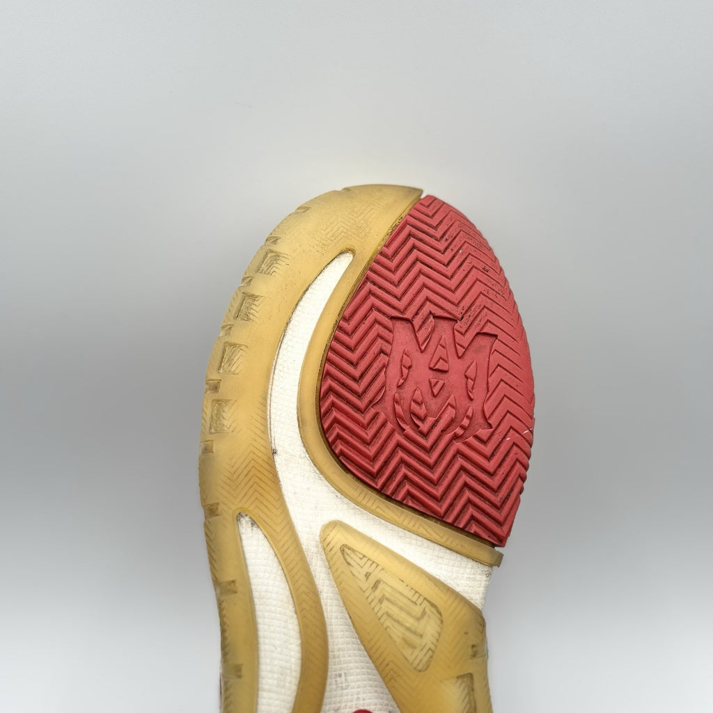Size 42 (9 US) Amiri MA-1 ' White, Red ' | GOOD CONDITION!