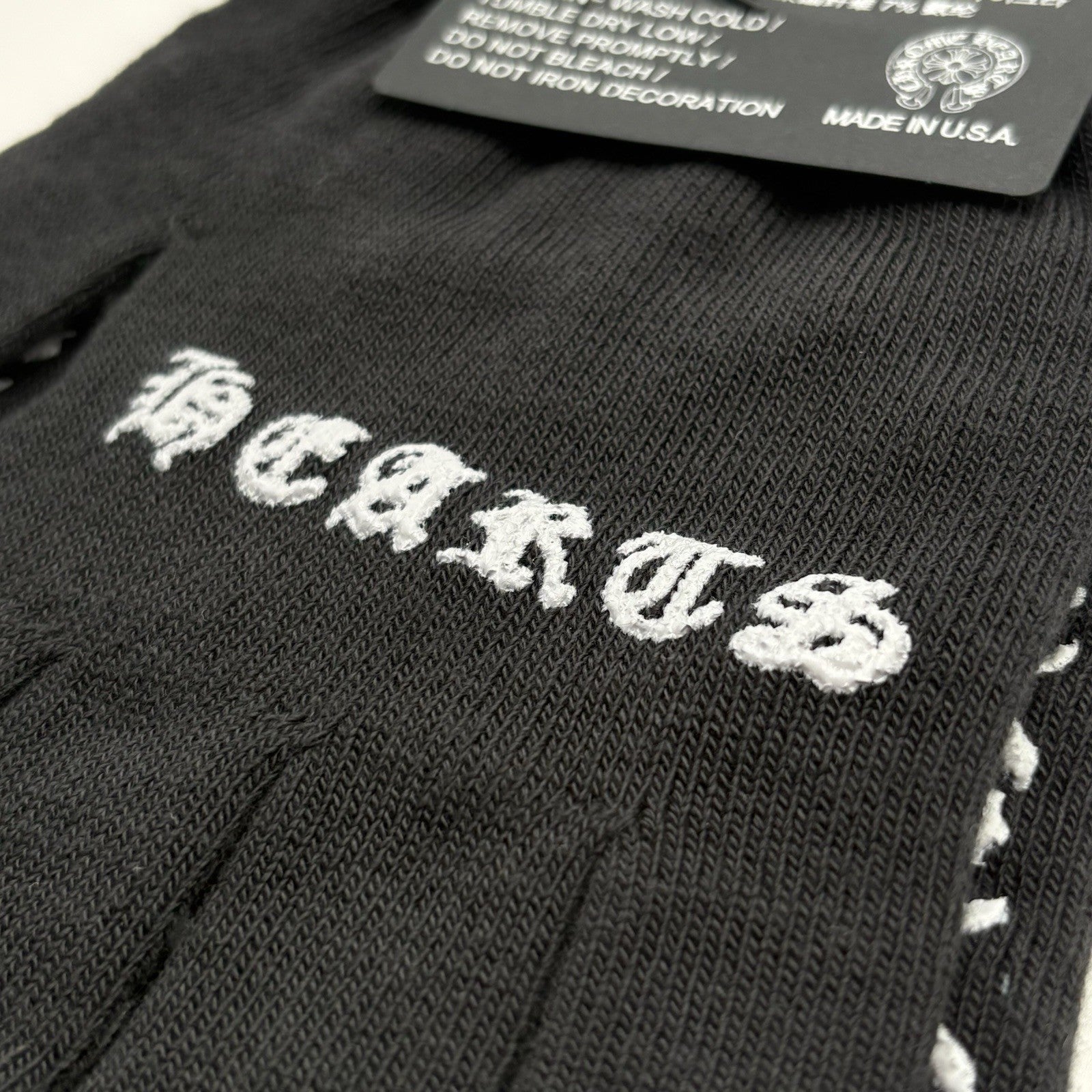 Size Medium - Chrome Hearts Work Gloves ' Black ' | BRAND NEW!