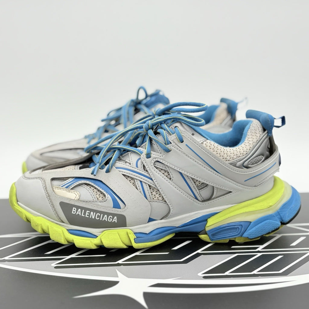 Size 43 (10 US) - Balenciaga Track Sneaker ' Grey Blue ' | GOOD CONDITION!