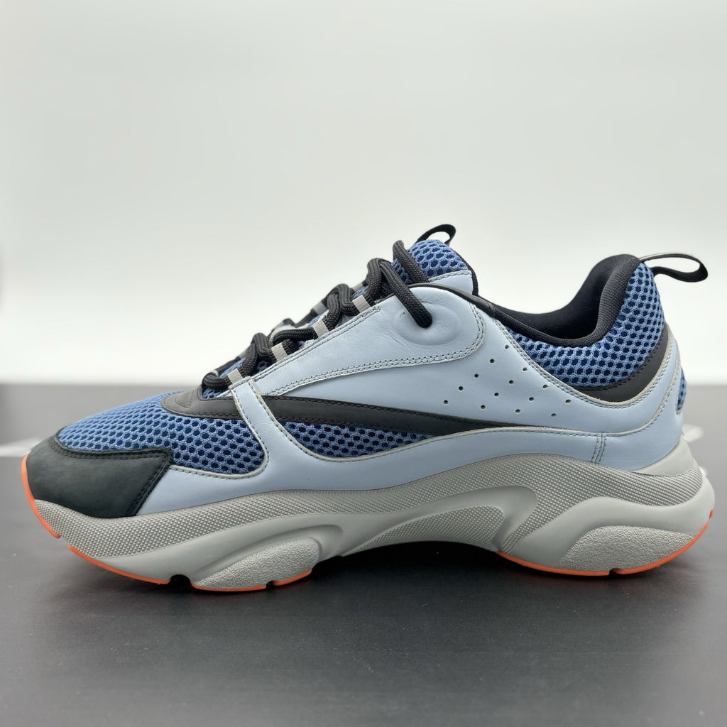 Size 45 (12 US) Dior B22 Sneaker ' Light Blue Orange ' | GOOD CONDITION!