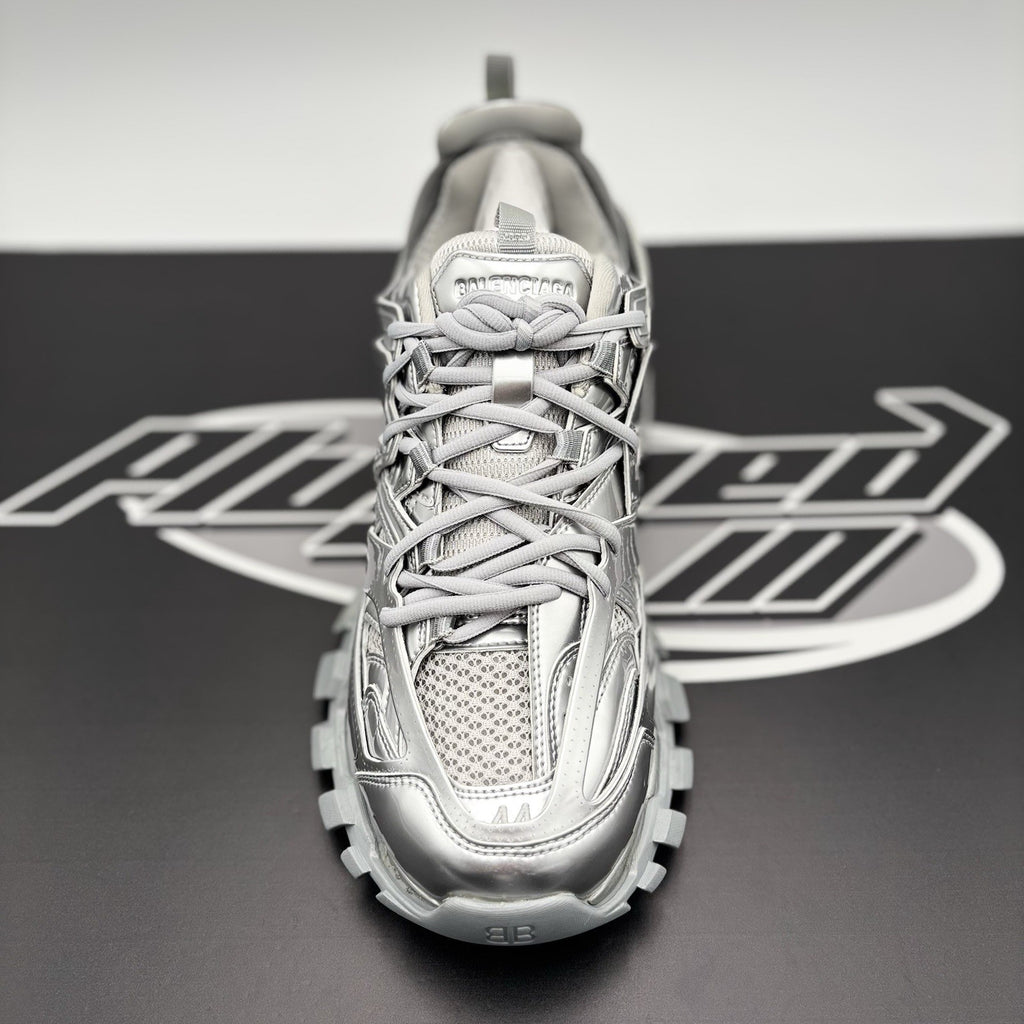 Size 44 EU (11 US) - Balenciaga Track ' Triple Silver ' | BRAND NEW!