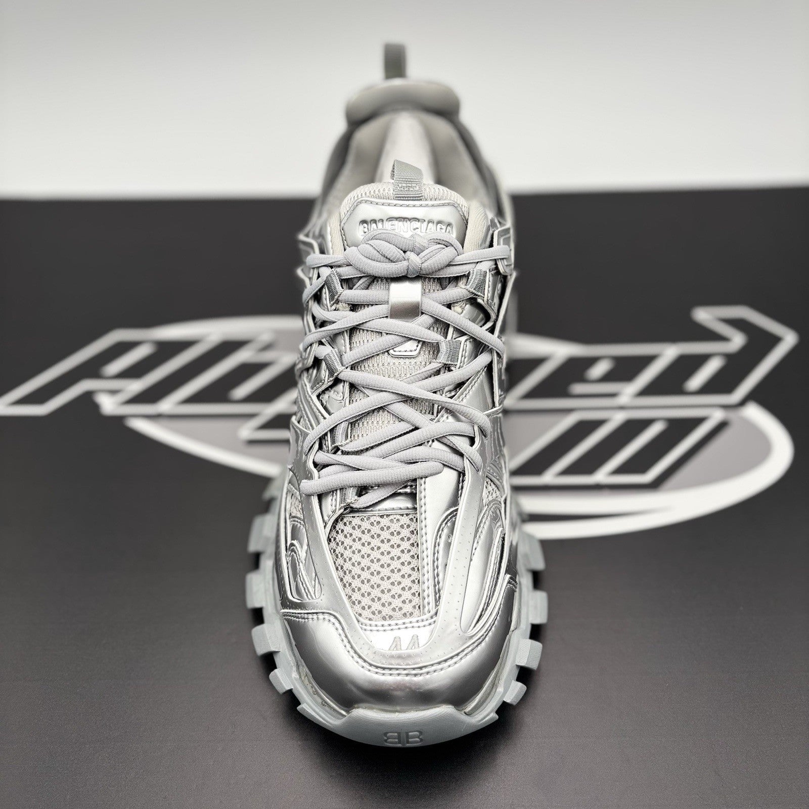 Size 44 EU (11 US) - Balenciaga Track ' Triple Silver ' | BRAND NEW!
