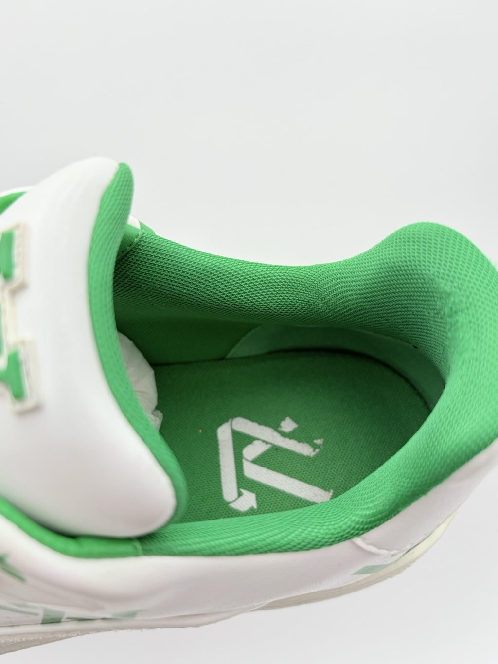 Size 6.5 LV (7.5-8 US) Louis Vuitton Trainer ' White Green Recycled ' | CLEAN!