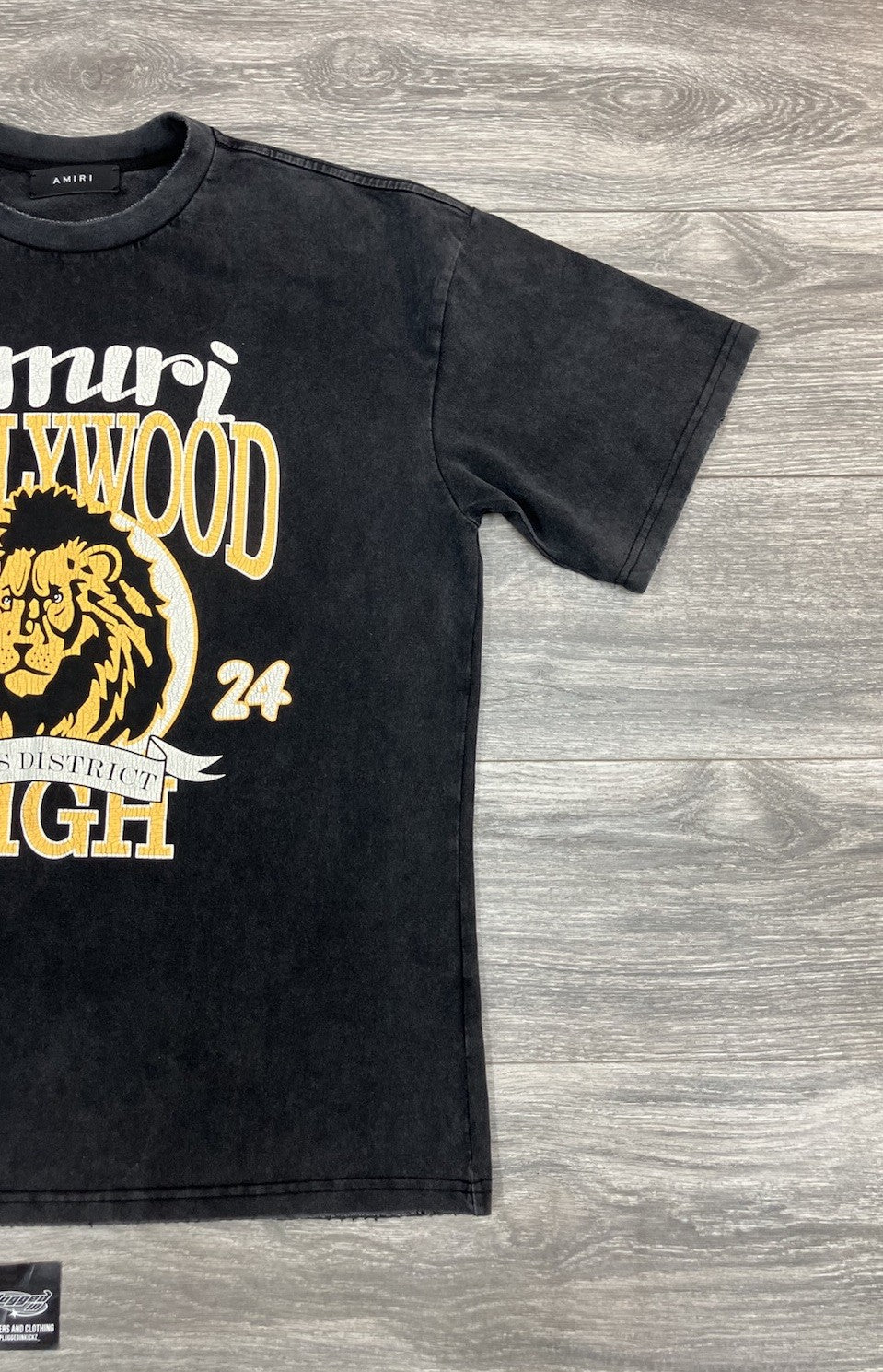 Size Small - Amiri Hollywood High T-Shirt ' Black ' | WORN 1-3X