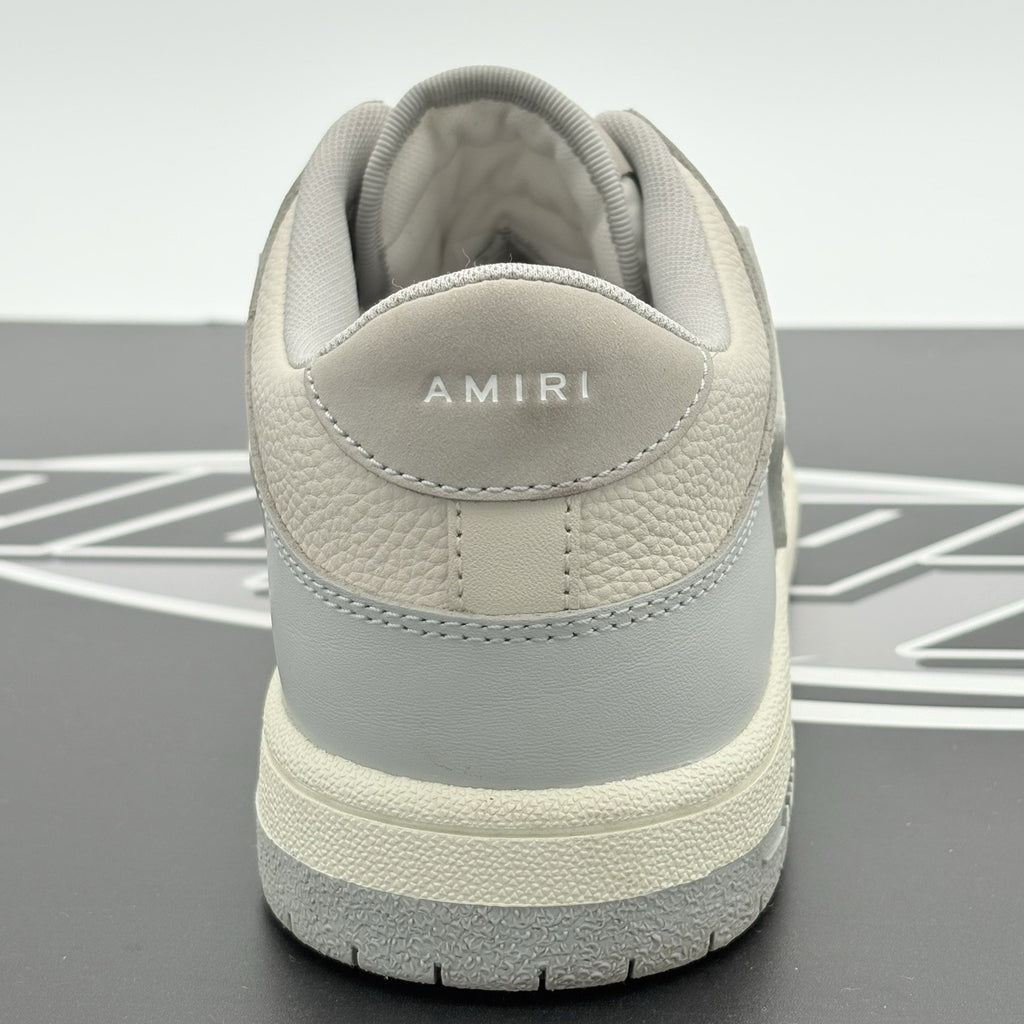 Size 45 (12 US) Amiri Skel Low Top Sneakers ' Grey ' | SUPER CLEAN!