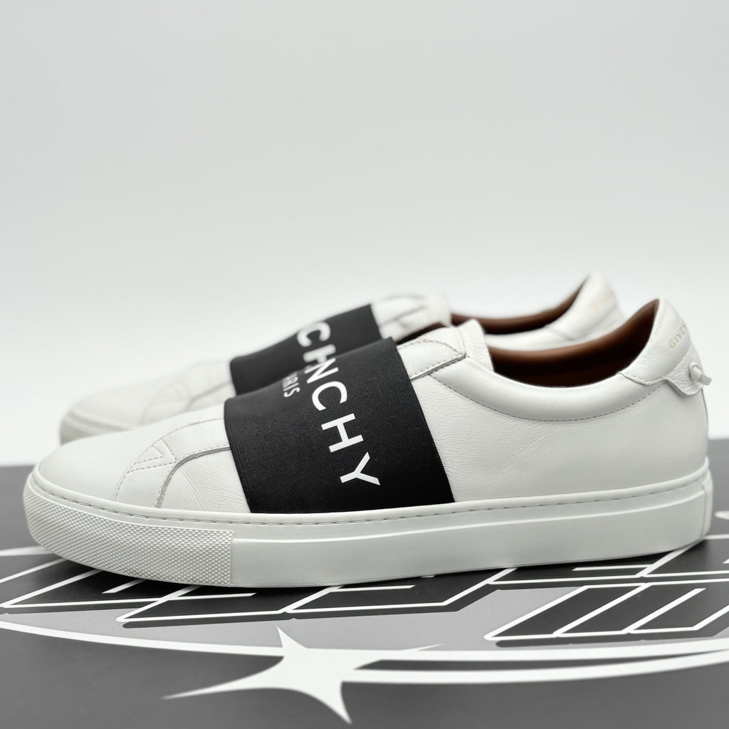 Size 42 (9 US) - Givenchy Strap Leather ' White Black ' | SUPER CLEAN!