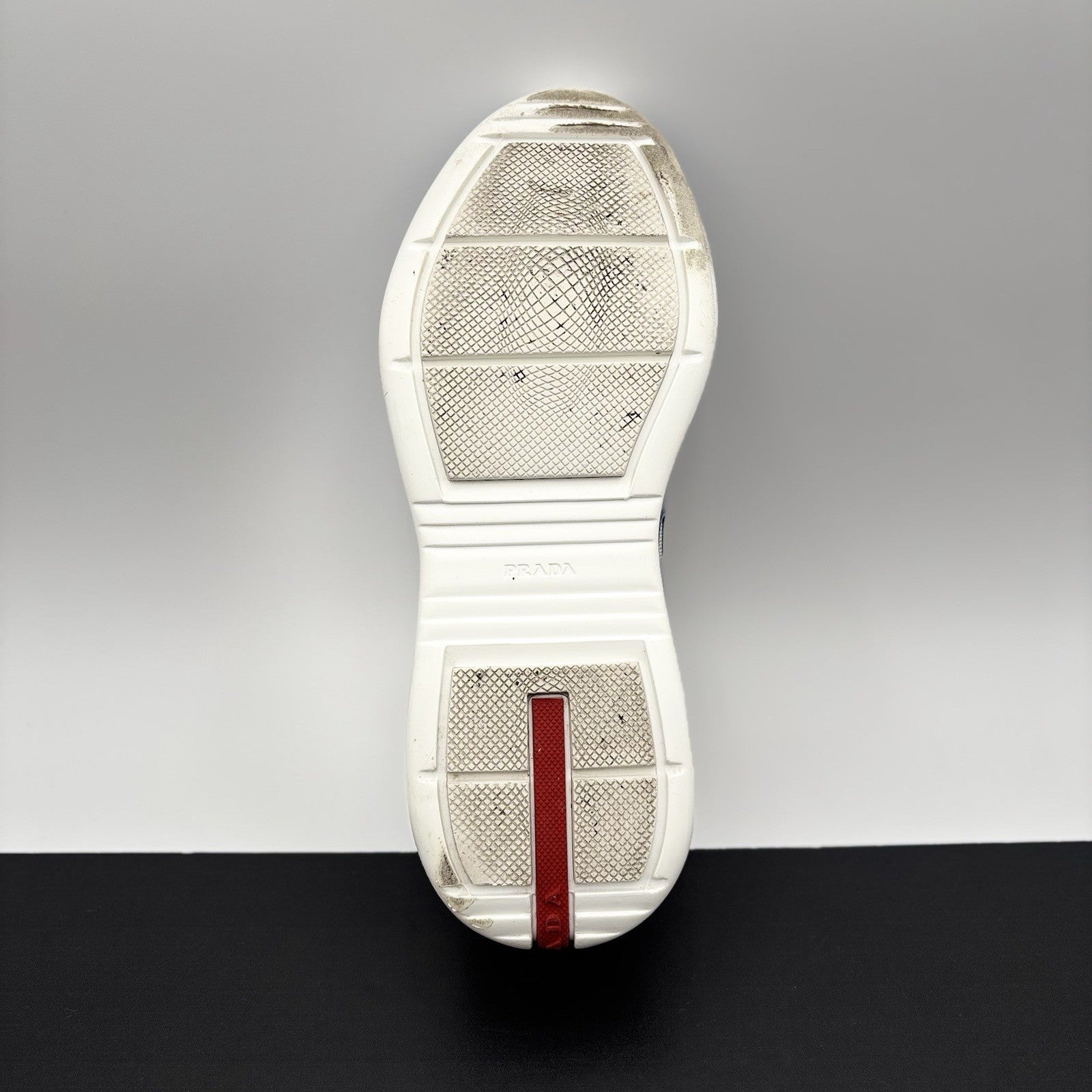 Size 7 UK (8 US) - Prada Americas Cup ' Aviation Blue, Silver' | GOOD CONDITION!