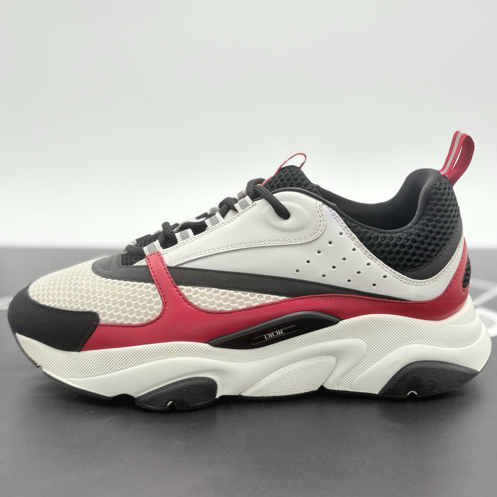 Size 44 (11 US) - Dior B22 Sneaker ' White Red ' | GREAT CONDITION!
