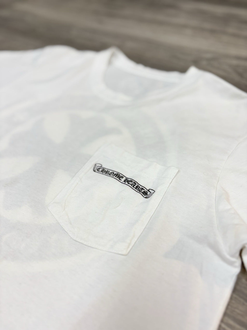 Size Medium - Chrome Hearts Plus Logo Short Sleeve T-Shirt ' White ' | EXCELLENT