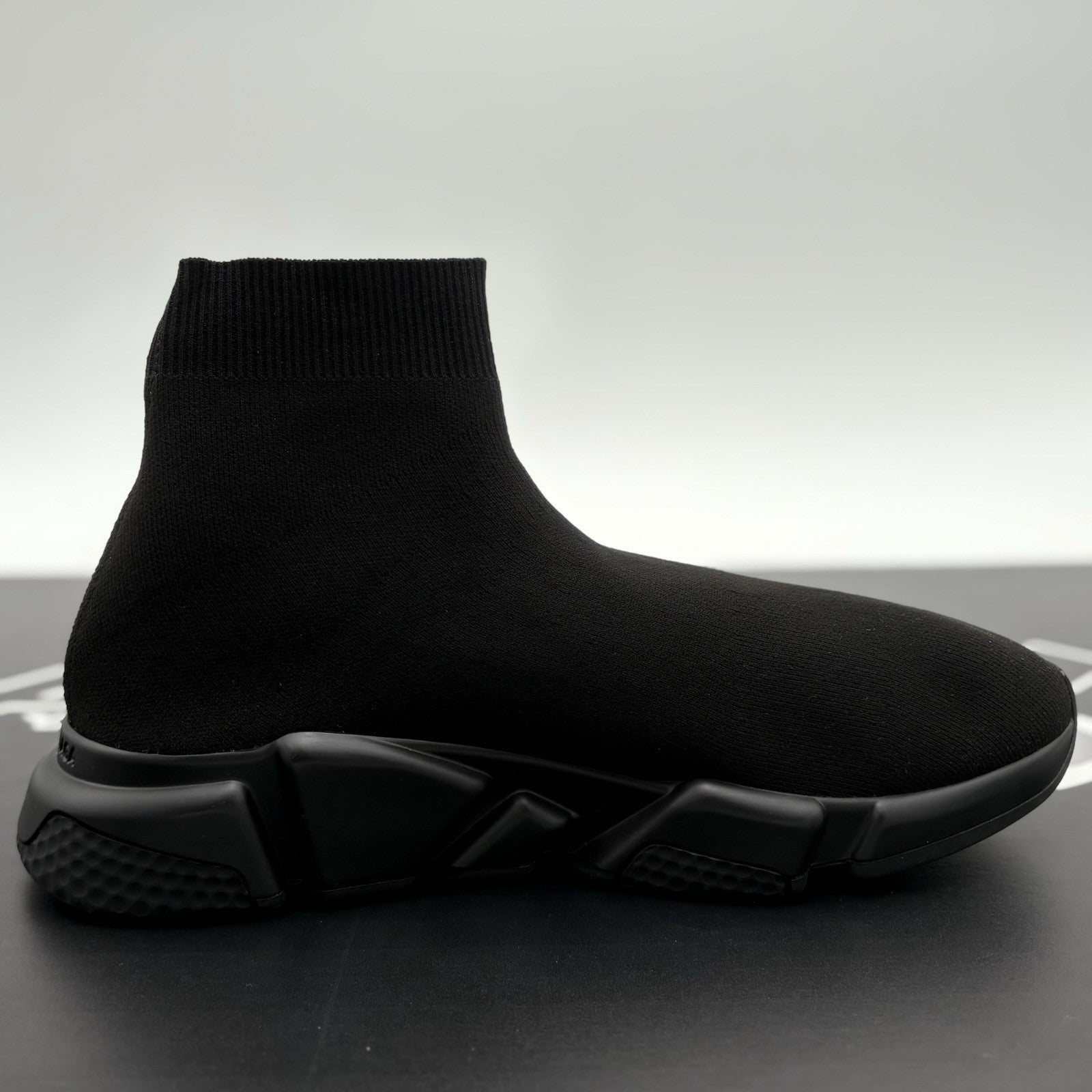 Size 41 (8 US) - Balenciaga Speed Graffiti Trainer  ' Black ' | BRAND NEW!