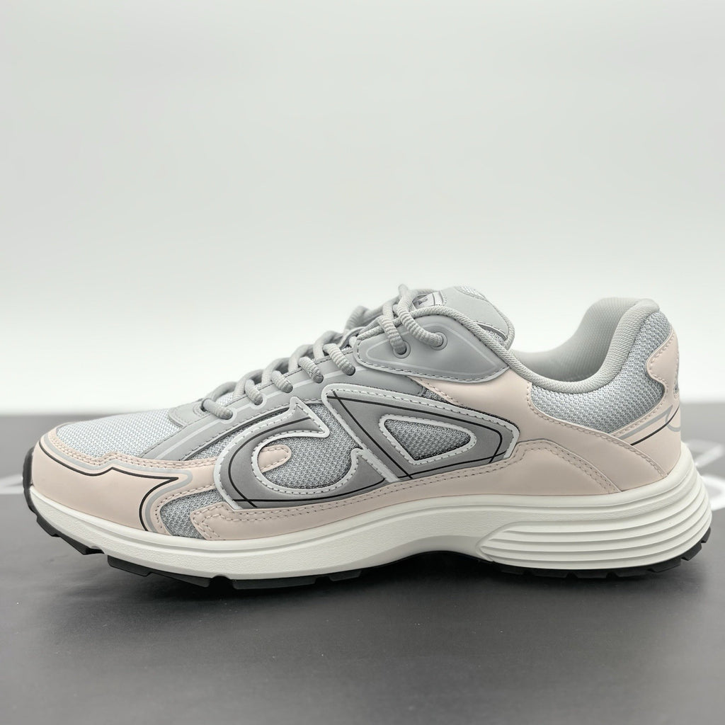 Size 44 (11 US) Dior B30 Reflective ' Grey Light Pink ' | BRAND NEW!