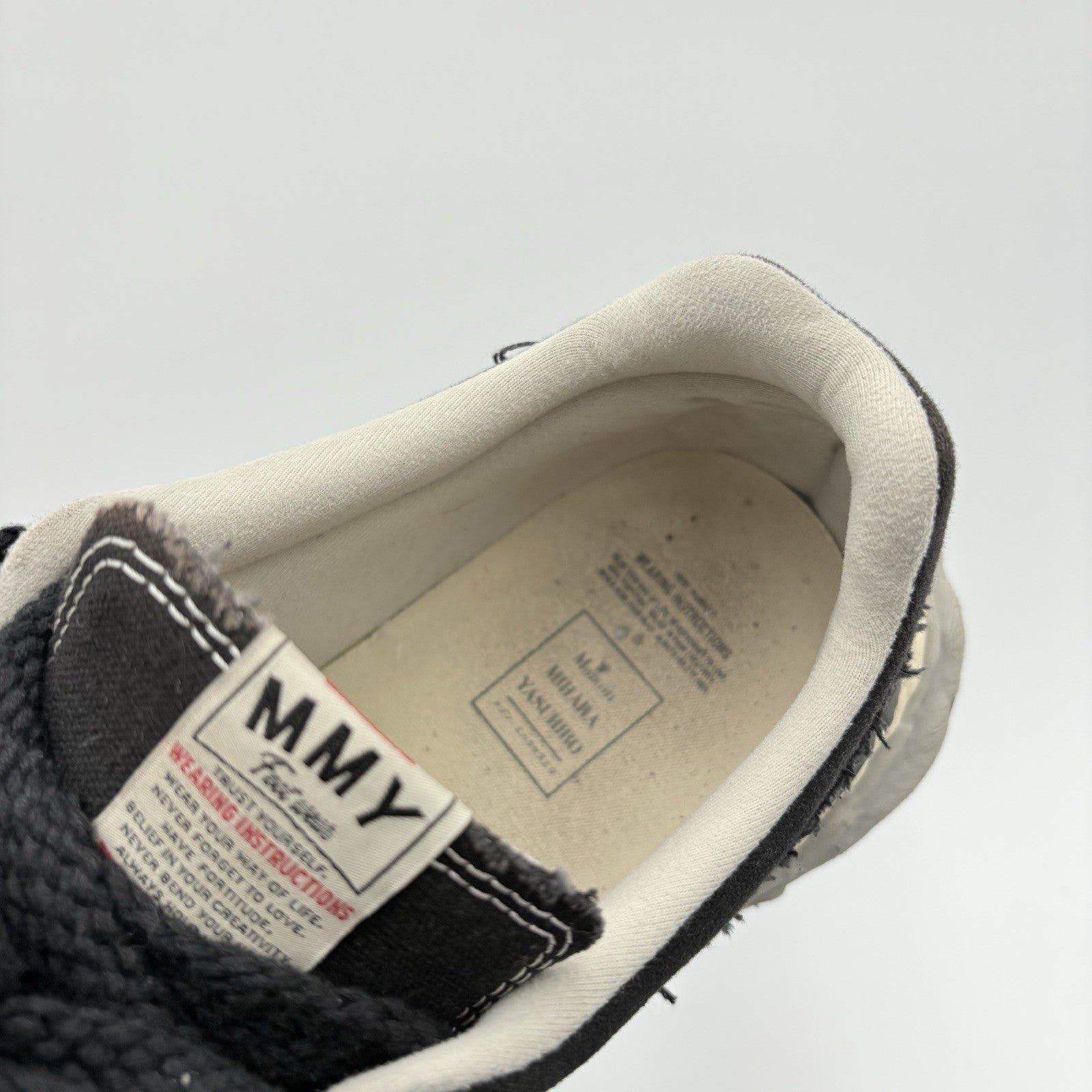 Size 44 (11 US) Maison Mihara Yasuhiro George ' Black Grey ' | GREAT CONDITION!