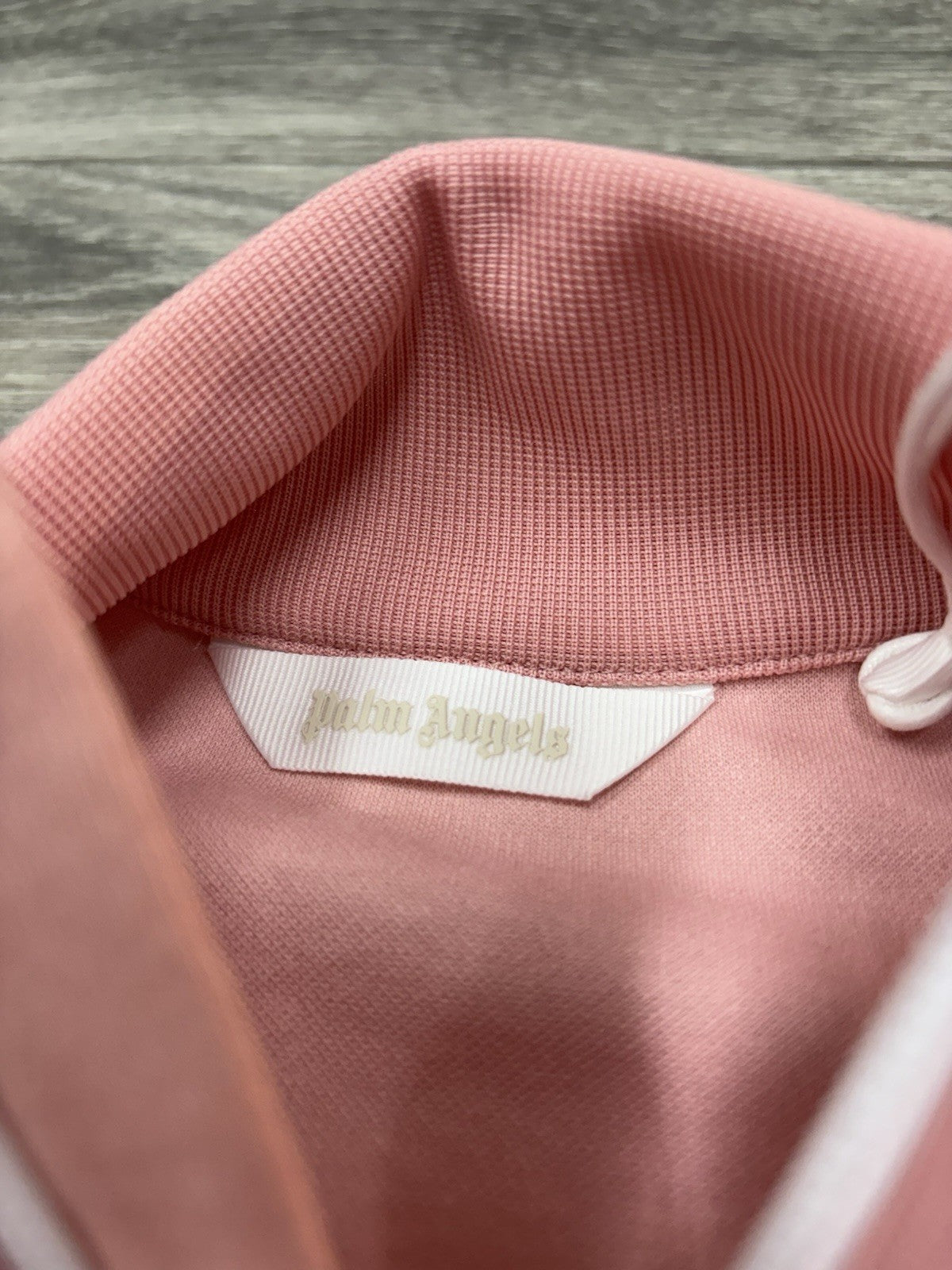 Size 10 - Palm Angels Classic Track Jacket ' Pink White ' | NEW!