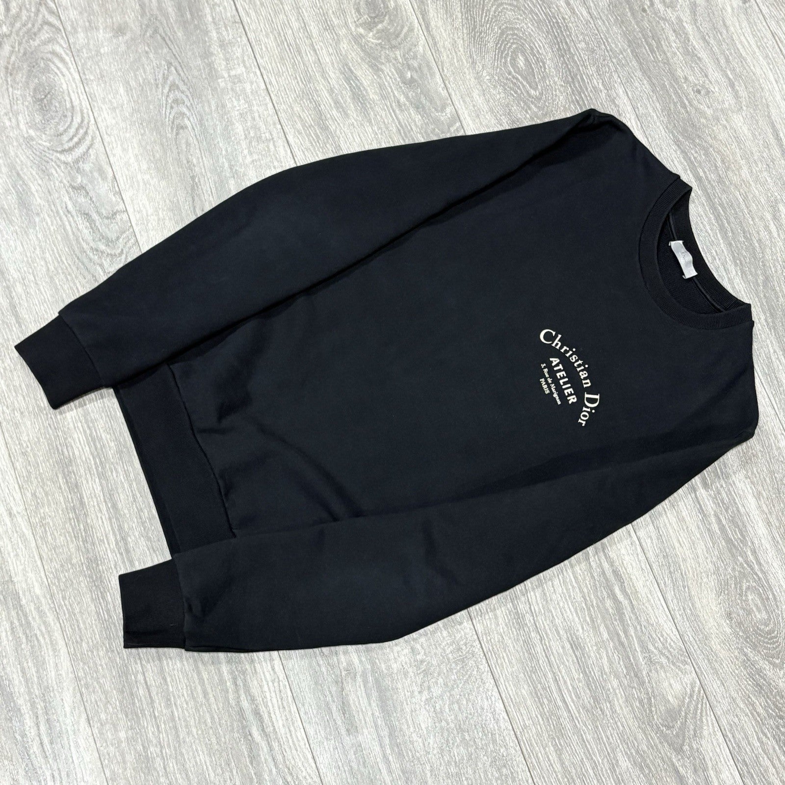 Size XS - Dior Homme Atelier Sweatshirt ' Black ' | SUPER CLEAN!