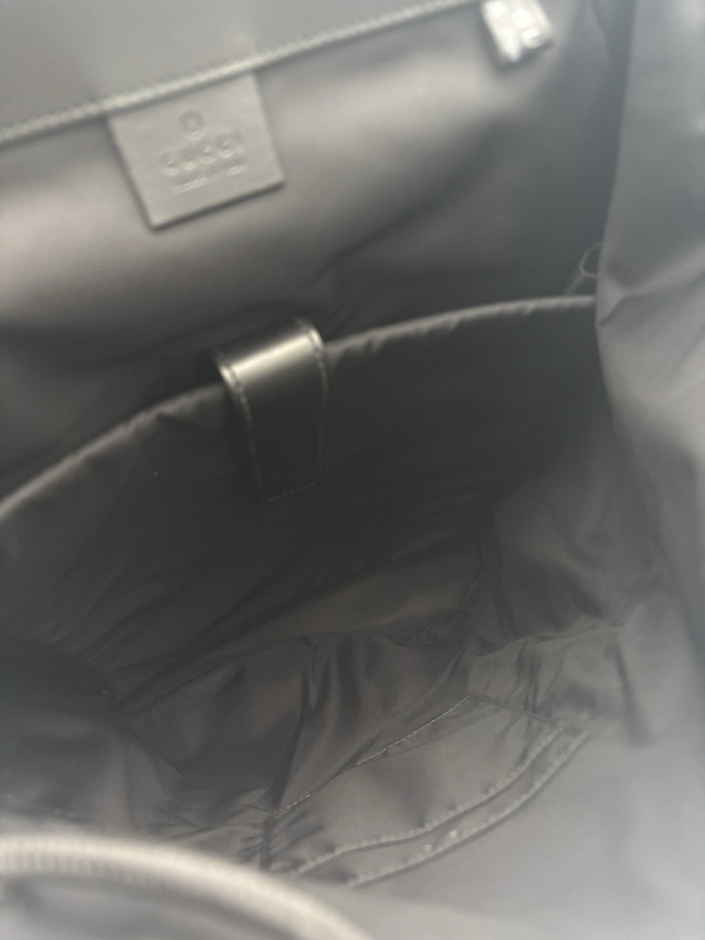 Gucci Soft Monogram GG Supreme Backpack ' Black Brown ' | GOOD CONDITION!