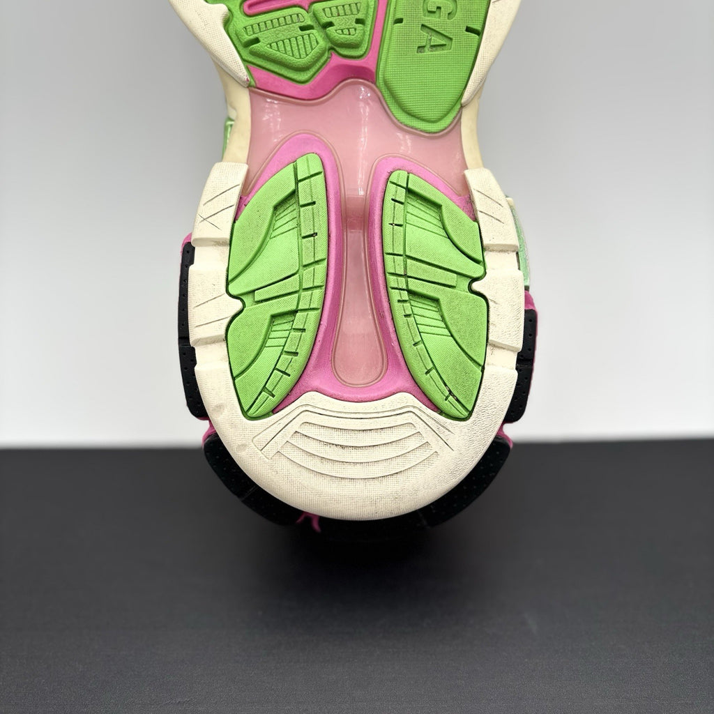 Size 41 (8 US) - Balenciaga Track 2 Trainer ' White, Purple, Green ' | GOOD!