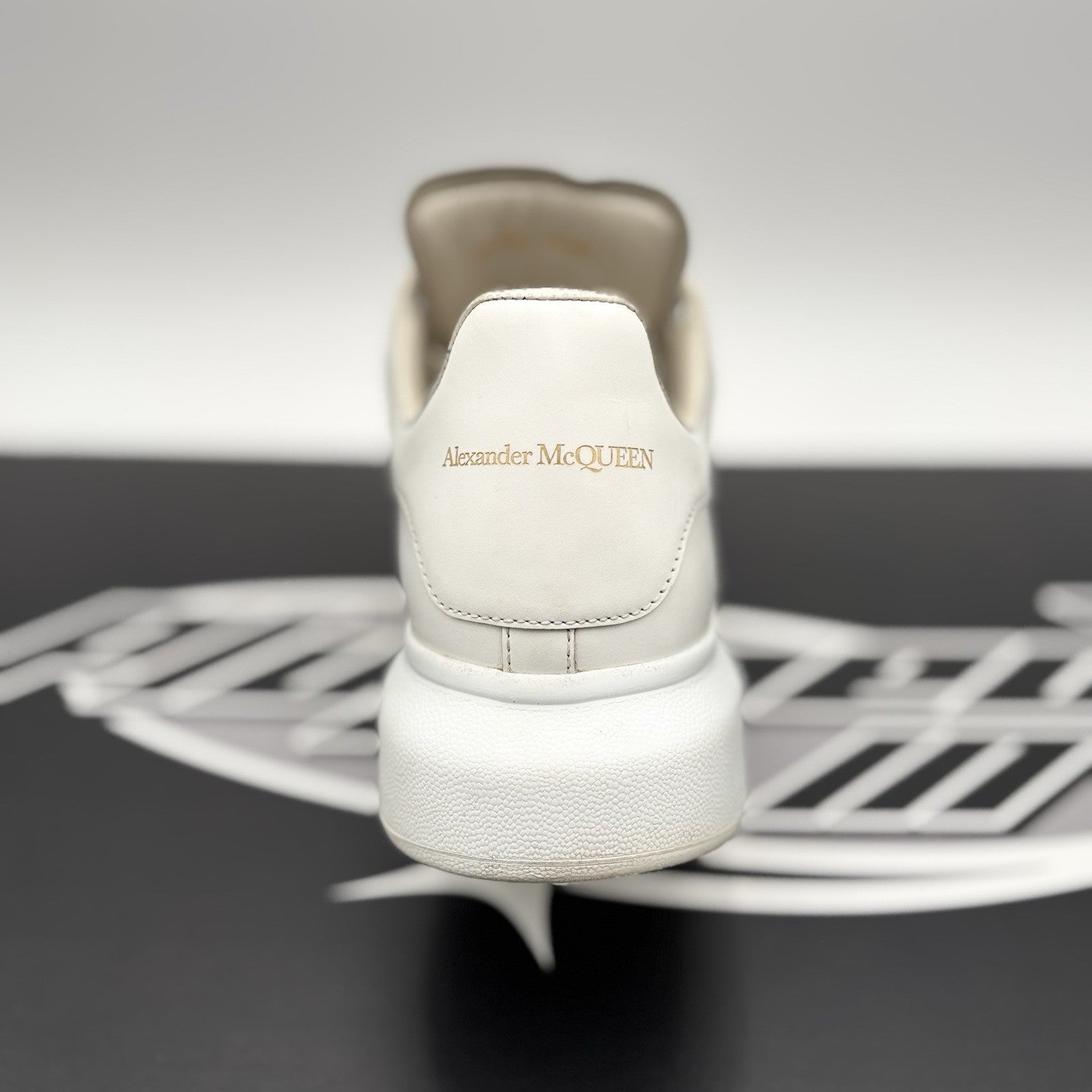 Size 42.5 (9.5 US) Alexander McQueen Oversized ‘ White ' | GOOD COND!