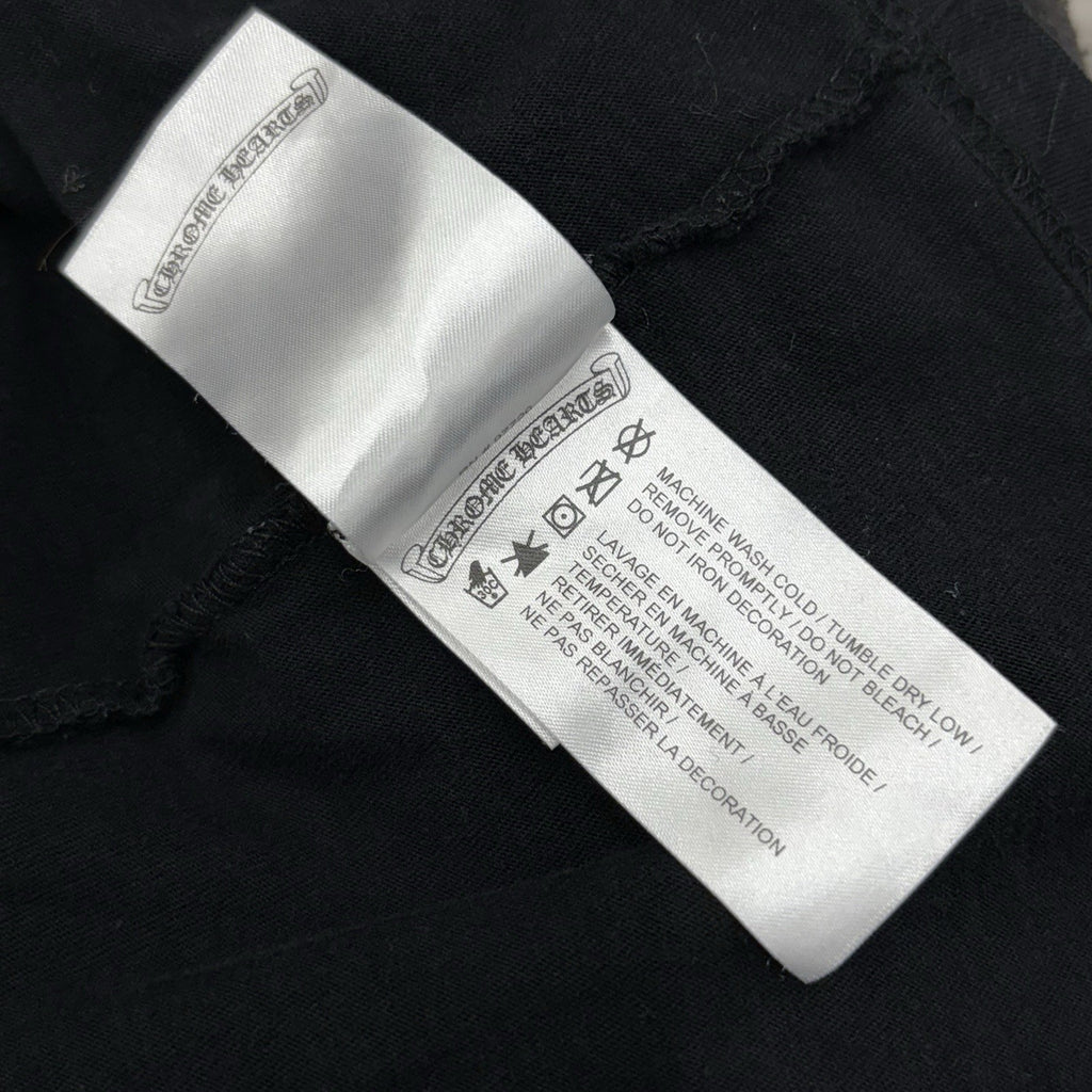 Size XL - Chrome Hearts Scroll Logo T- Shirt ' Black ' | EXCELLENT!